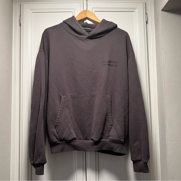Vanquish Other - Vanquish Fitness Hoodie Dark Brown Gym Size Large Comfy Better Than Yesterday